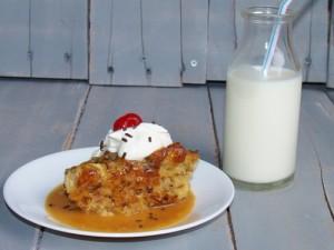 Bread Pudding with Butterscotch Caramel Sauce – Kellis Kitchen