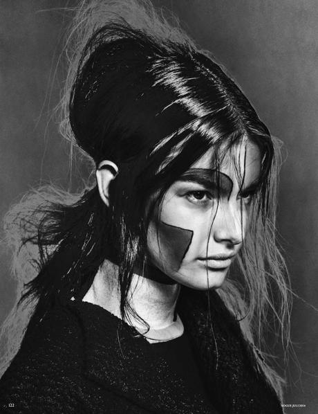Ophelie Guillermand For Vogue Magazine, Germany, July 2014