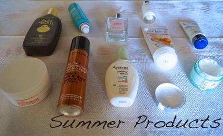 summer skin products