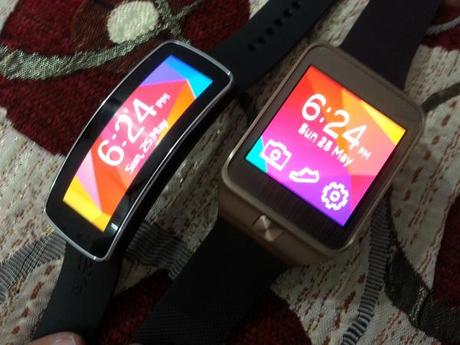 Samsung Gear Fit and Gear 2