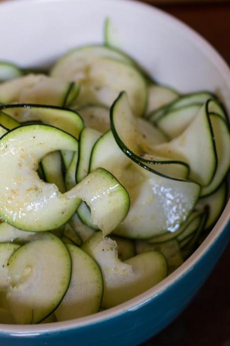 Spicy Chilled Zucchini Noodles Zucchini Noodles (1 of 3)
