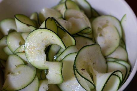 Spicy Chilled Zucchini Noodles Zucchini Noodles (3 of 3)