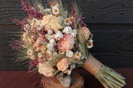 bouquet dried flowers