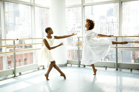 Fashion Editorial: Alvin Ailey dancers and summer dresses – ELLE June 2014 Alvin-ailey