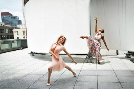 Fashion Editorial: Alvin Ailey dancers and summer dresses – ELLE June 2014 dance 7