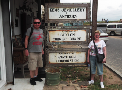 Backpacking in Sri Lanka: 23 Cool Things I Noticed When Touring Galle Fort Gems and Antiques for sale in Galle