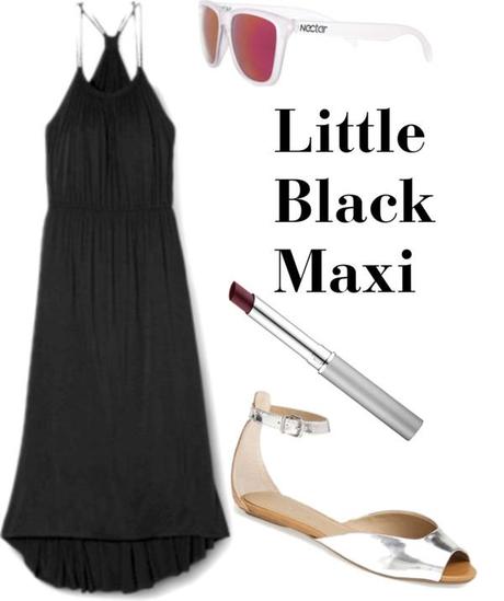 Summer to the Max - Little Black Maxi