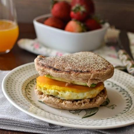 Vegetarian McMuffin Sandwich