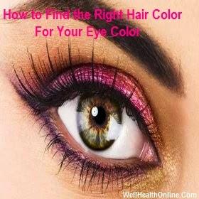 How to Find the Right Hair Color For Your Eye Color