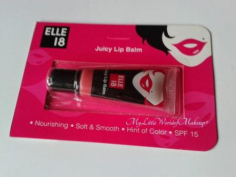 Elle 18 Juicy Lip Balm in Juicy Pink Review and Lip Swatches