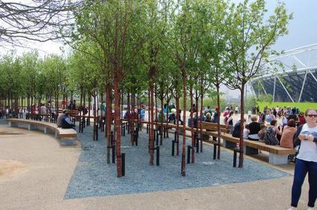 Queen Elizabeth Olympic Park, Stratford, London - Stand of Trees