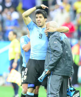 Suarez Double Lifts Uruguay Past England