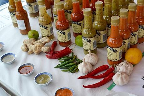 Spicy stall at Foodies Festival
