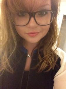 I'm so nerdy I wear these huge glasses for real (and love them)!