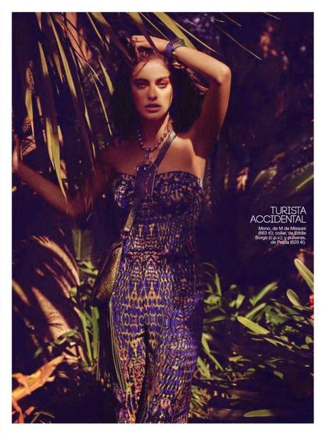 Alejandra Alonso For Glamour Magazine, Spain, July 2014