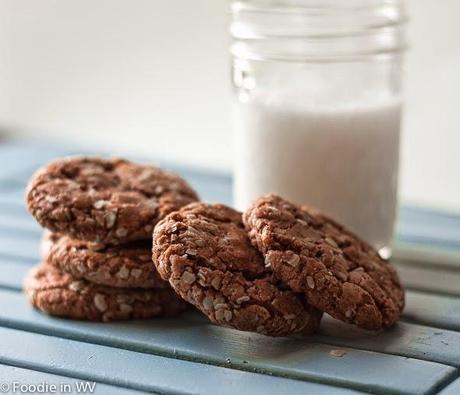 Nutella and Oat Cookies, recipe 