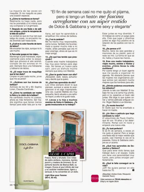 Bianca Balti For Telva Magazine, Spain, July 2014