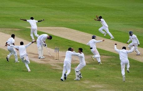 James Anderson falls in penultimate ball - Sri Lanka wins Test Series in England