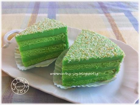 Pandan Kaya Cake Pandan Kaya Cake