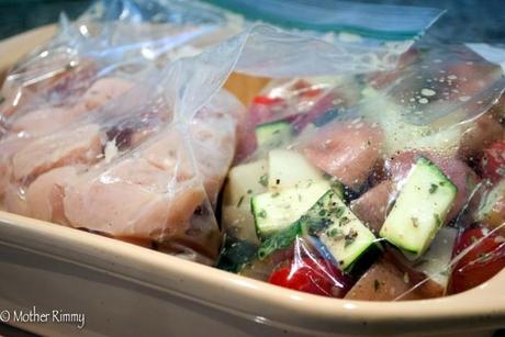 Herby Marinated Chicken Kabobs with Zucchini and Tomatoes Chicken and Zucchini Kabobs