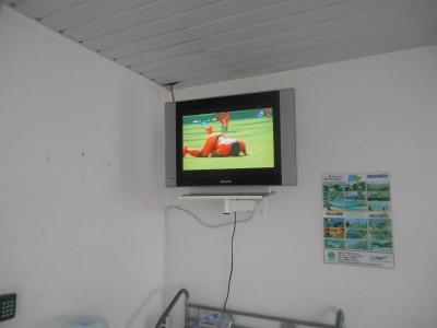 41 Different Places That I Have Watched World Cup 2014 So Far In the Suriname Consulate getting my visa sorted watching the start of the Netherlands v. Chile group decider!