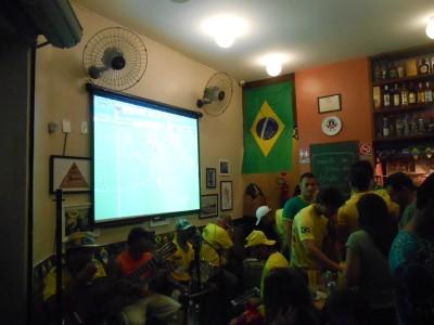 41 Different Places That I Have Watched World Cup 2014 So Far Watching Russia 1-1 South Korea in a bar in Fortaleza.