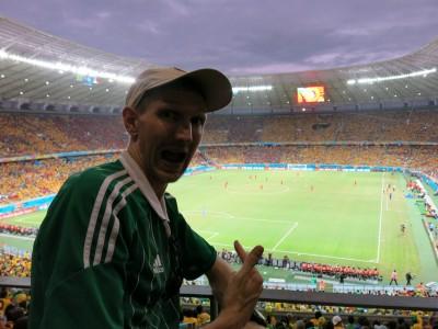 41 Different Places That I Have Watched World Cup 2014 So Far Living my childhood dream in Fortaleza. Watching the World Cup live - Brazil v. Mexico.