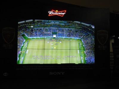 41 Different Places That I Have Watched World Cup 2014 So Far Watching on the Budweiser Screen in Fortaleza Airport.