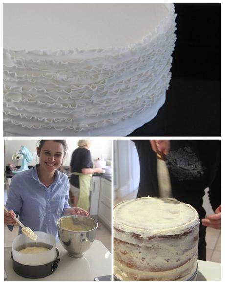 baking process for wedding cake
