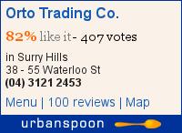 Orto Trading Co. on Urbanspoon