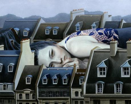 art - Tran Nguyen - place the woman down in the suburbs...