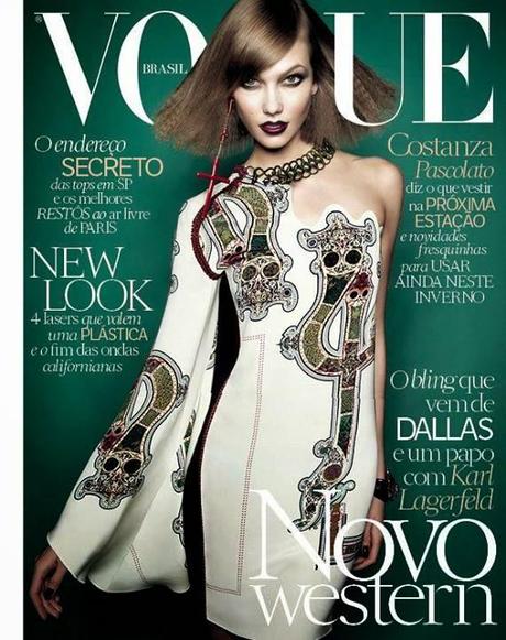 Karlie Kloss for Vogue Brazil July 2014 Cover