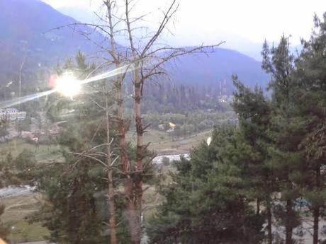 Pahalgam - Views from my hotel window