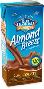 chocolate almond milk