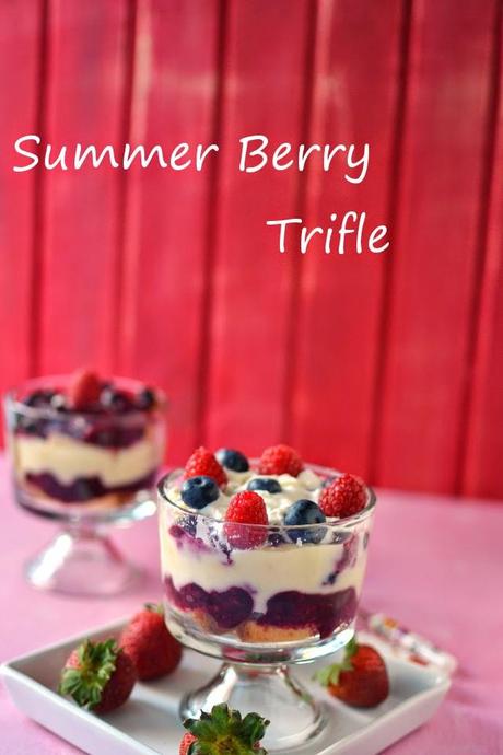 Individual Summer Berry Trifles