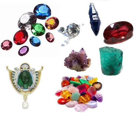 19th century's organic gemstones