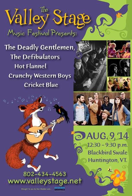 Valley Stage Festival, Huntington, VT, 8/9/14