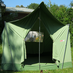 Growing Up Country: The Fun Stuff Green Camping Tent