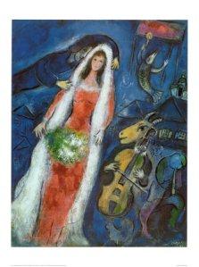 Marc Chagall, La Mariee