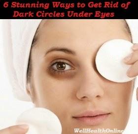 Get rid of dark circles under eyes