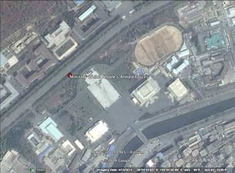 Defense Ministry Commemorates 20th Anniversary of KIS Death Ministry of the People's Armed Forces complex in Pyongyang (Photo: Google image).