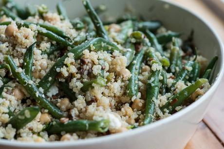 Green Bean and Quinoa Summer Salad Green Bean and Quinoa Summer Salad | Anecdotes and Apple Cores