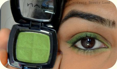 A summer must have: NYX Single Eye Shadow in Kiwi (Review, Swatch, EOTD and Where to Buy)