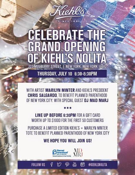 FREE EVENT NYC: You're Invited to Celebrate the Grand Opening of  #KiehlsNolita Store