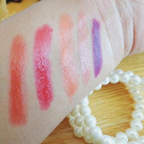 5 Lip Crayons from Drugstore for a Mid-Summer Day out!