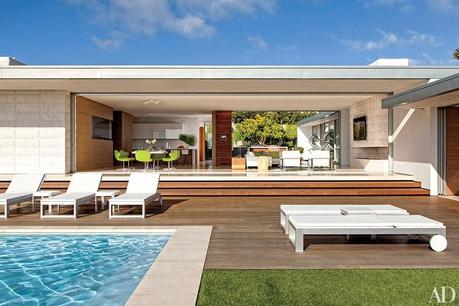 Modern Laguna Beach House deck