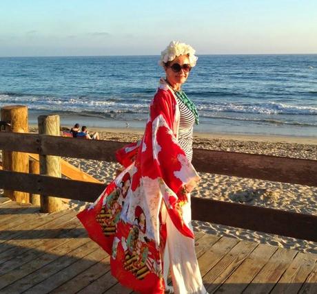 Styling My New Kimono and The Laguna Beach Art Walk