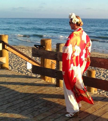 Styling My New Kimono and The Laguna Beach Art Walk