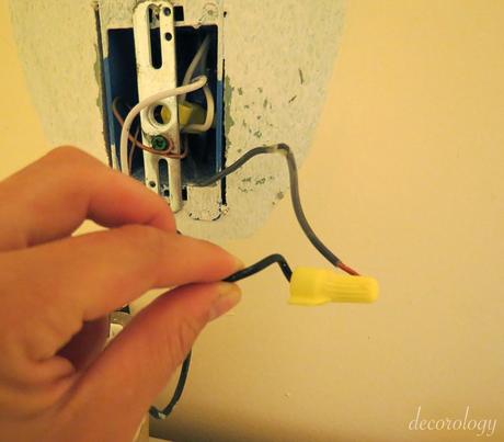 DIY: How to change out a wall mounted light fixture DIY: How to change out a wall mounted light fixture