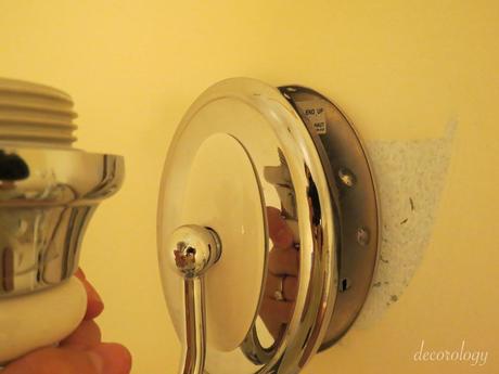 DIY: How to change out a wall mounted light fixture DIY: How to change out a wall mounted light fixture